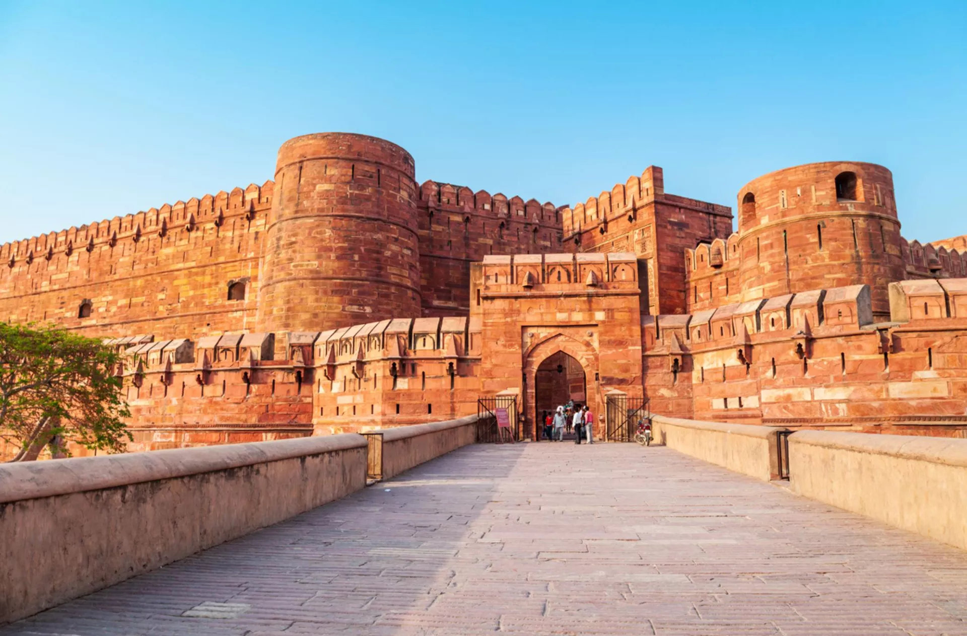 Historical Fort in Agra, India